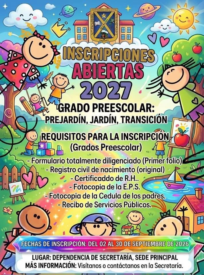 Convocatoria institucional